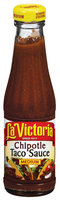La Victoria® Medium Chipotle Taco Sauce 8 oz. Glass Bottle