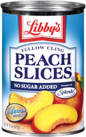 Libby's® Yellow Cling Peach Slices 15 Oz Can