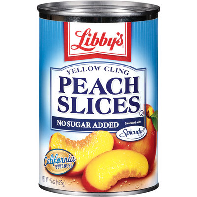 Libby's® Yellow Cling Peach Slices 15 Oz Can