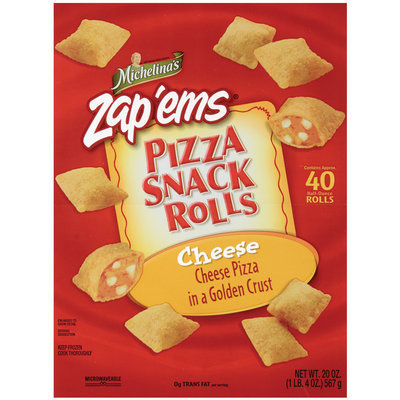 MICHELINA'S SNACK ROLLS Cheese Pizza Snack Rolls 20 OZ BAG