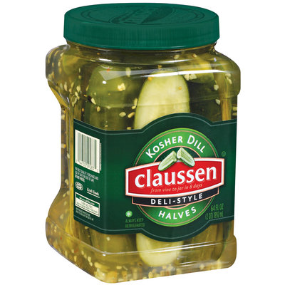 Claussen Kosher Dill Deli Style Halves Pickles
