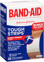 Band-Aid® Brand Tough Strips® All One Size Adhesive Bandages 26 ct Box