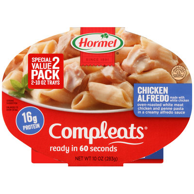 Hormel® Chicken Alfredo Compleats™ 2-10 oz. Sleeves