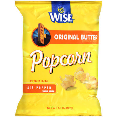 Wise® Premium Air-Popped Whole Grain Original Butter Popcorn