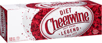 Cheerwine® Diet Cherry Soft Drink Legend 12-12 fl. oz. Cans