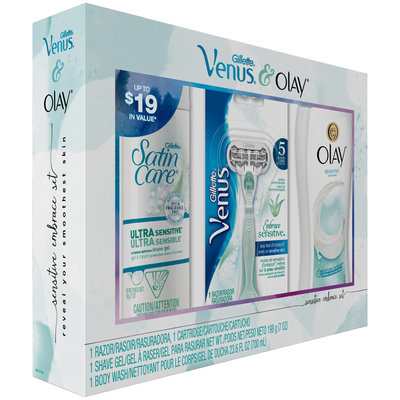 Gillette Venus and Olay Sensitive Embrace Set, 1 Count
