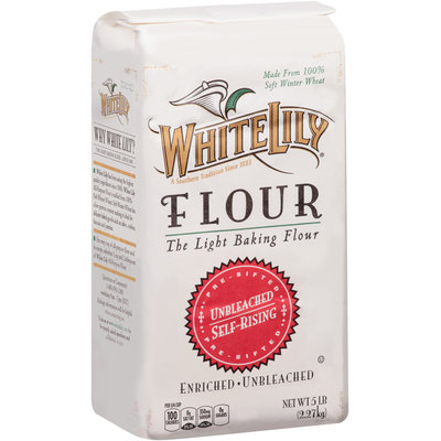 White Lily® Self-Rising Pre-Sifted Enriched Unbleached Flour 5 lb Bag