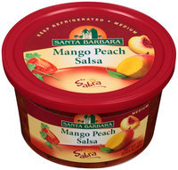 Santa Barbara® Mango Peach Medium Salsa by Sabra® 14 oz. Tub
