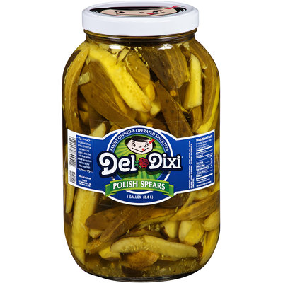Del-Dixi® Polish Spears Pickles 1 gal. Jar