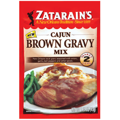 Zatarain's® Cajun Brown Gravy Mix 1.54 oz. Packet