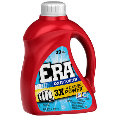 Era 2x Ultra with Oxi Booster Regular Liquid Laundry Detergent 75 fl. oz. Bottle