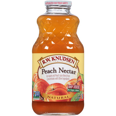 R.W. Knudsen Family® Peach Nectar 32 fl. oz. Bottle