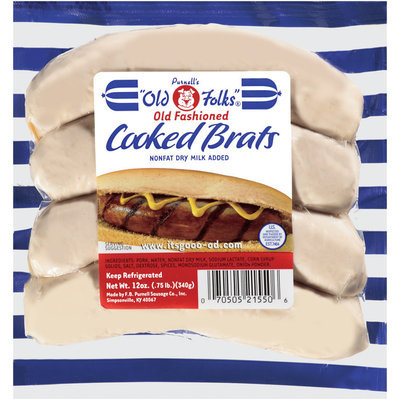 Old Fashioned Cooked Brats