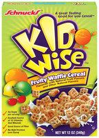 Schnucks Kid Wise Fruity Waffle Cereal 12 Oz Box