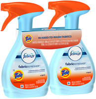 Febreze Fabric Refresher with Tide Original Scent Air Freshener (2 Count, 54 fl oz)