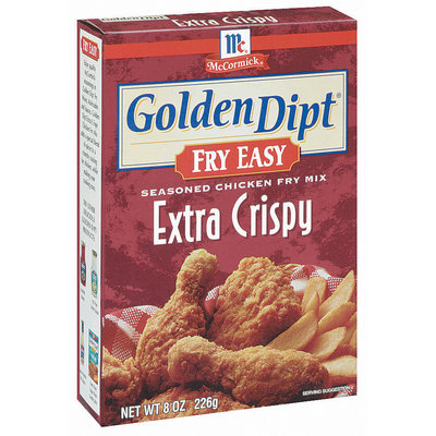 McCormick® Golden Dipt® Fry Easy Extra Crispy Seasoned Chicken Fry Mix