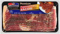 Plumrose® Premium Hardwood Smoked Peppered Maple Bacon 16 oz. Package