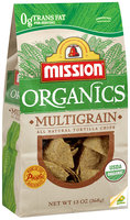 Mission® Organics Multigrain Tortilla Chips 13 oz.