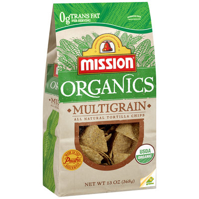 Mission® Organics Multigrain Tortilla Chips 13 oz.