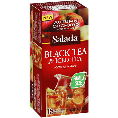 Salada® Autumn Orchard Apple All Natural Black Tea for Iced Tea 18 ct. Box