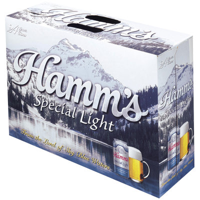 Hamm's Special Light 12 Oz Cans Beer 24 Pk Suitcase