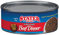 Stater Bros. Ground Beef Dinner Food For Dogs 5.5 Oz Can