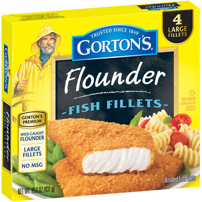 Gorton's® Flounder Fish Fillets 15.2 oz. Box