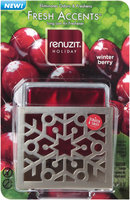 Renuzit® Fresh Accents™ Holiday Winter Berry Air Freshener Gel & Holder 0.27 Oz