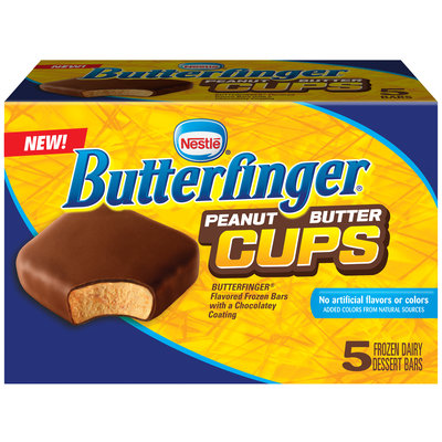 Nestlé Butterfinger Peanut Butter Cups Frozen Dairy Dessert Bars