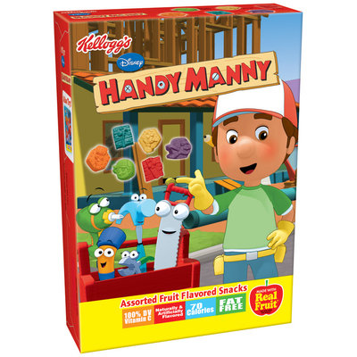 Kellogg's® Disney Handy Manny Fruit Flavored Snacks 10 ct Pouches