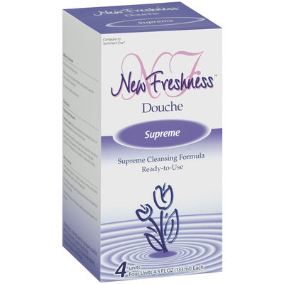 New Freshness Supreme Douche 4 Ct Box