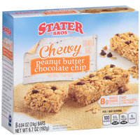 Stater Bros.® Chewy Peanut Butter Chocolate Chip Granola Bars 8-.84 oz. Bars