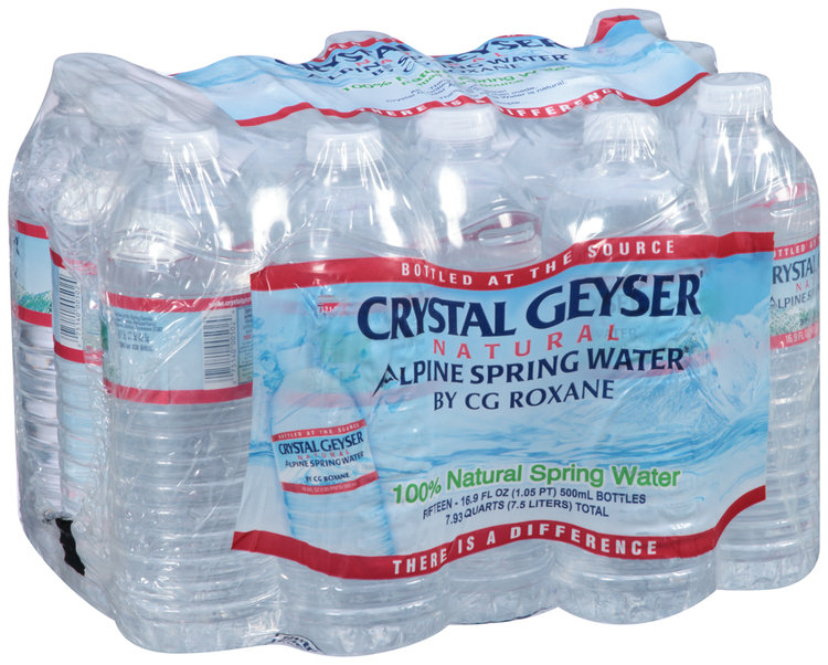 Crystal Geyser® Natural Alpine Spring Water® by CG Roxane, 1 Reviews 2019