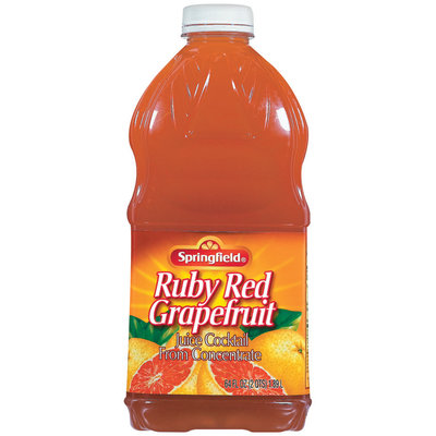 Springfield Ruby Red Grapefruit Juice 64 Oz Bottle