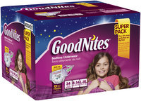 GoodNites® Bedtime Pants for Girls L/XL
