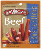 SNACK STICKS 6 Oz Beef Snack Sticks 60005