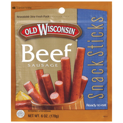 SNACK STICKS 6 Oz Beef Snack Sticks 60005