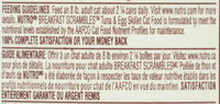 Nutro® Breakfast Scrambles™ Adult Tuna & Egg Skillet in Savory Sauce Cat Food 3 oz. Can