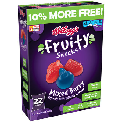 Kellogg's® Mixed Berry Fruity Snacks 22 ct Box