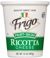 Frigo® Part-Skim Ricotta Cheese 32 oz. Tub