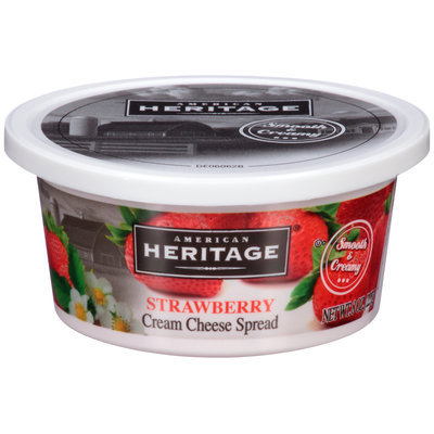 American Heritage® Strawberry Cream Cheese Spread 8 oz. Tub