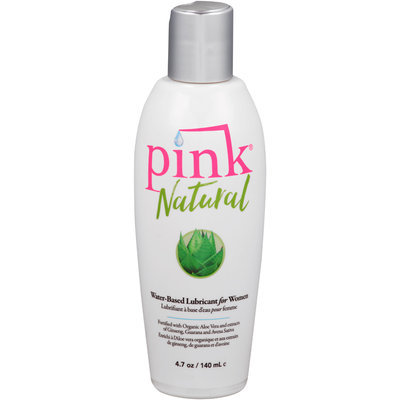 Pink® Natural Water-Based Lubricant for Women 4.7 oz. Bottle
