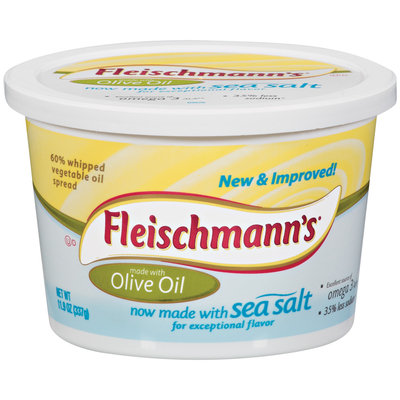 Fleischmann's Olive Oil 60% Whipped Vegetable Oil Spread 11.9 Oz Tub
