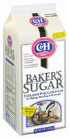 C&H Baker's Pure Cane Ultrafine Sugar 4 Lb Carton