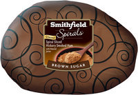 Smithfield® Spirals™ Brown Sugar Glazed Spiral Sliced Smoked Ham