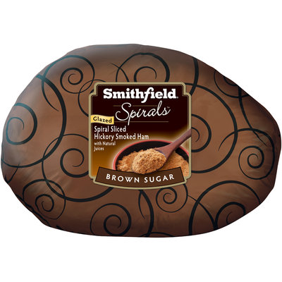 Smithfield® Spirals™ Brown Sugar Glazed Spiral Sliced Smoked Ham