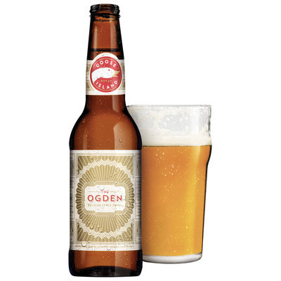 Goose Island Beer Co.® The Ogden Belgian Style Tripel Bottle with Glass
