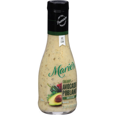 Marie's® Creamy Avocado Poblano Dressing 11.5 fl. oz. Bottle