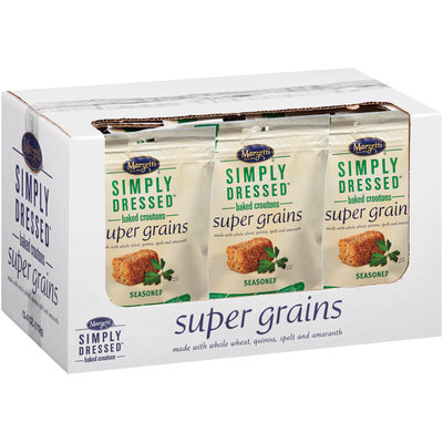 Marzetti® Simply Dressed™ Seasoned Super Grains Baked Croutons 4 oz. Pouch