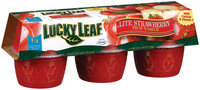 Lucky Leaf Lite Strawberry 6 Pk/ Fruit 'n Sauce 4 Oz Cup
